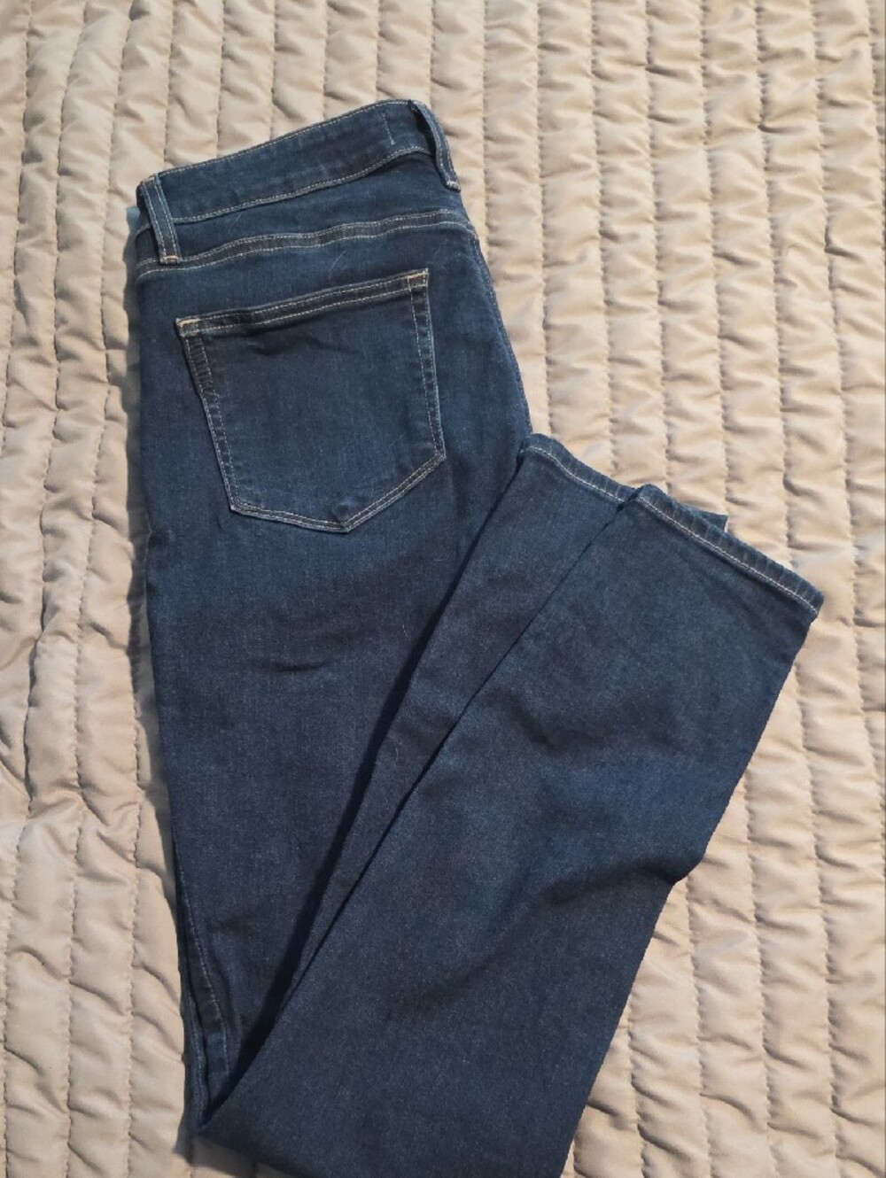 PAIGE Dark Blue Skinny Jeans - Picture 4 of 6